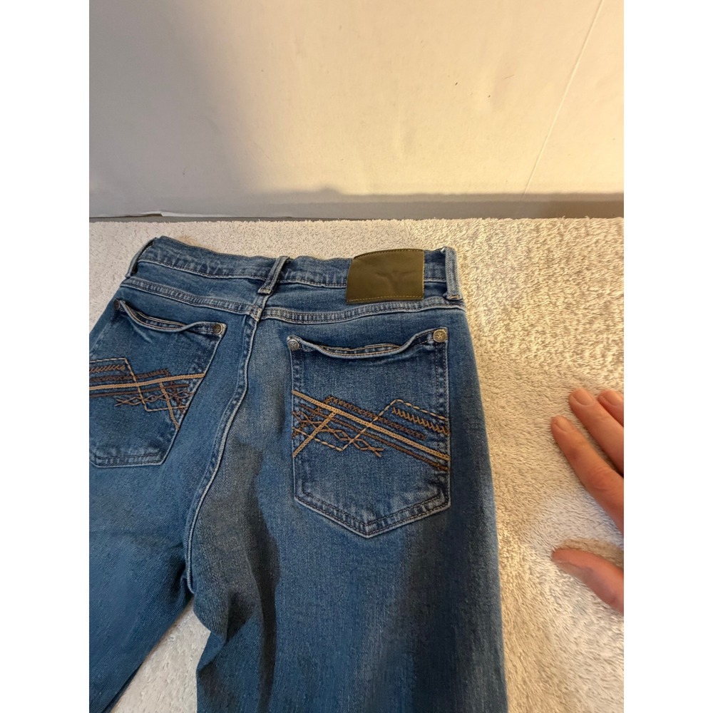 Wrangler 20X Style 42 Vintage Bootcut Jeans Mens 29x34 Blue Denim Mid Wash - Picture 13 of 16
